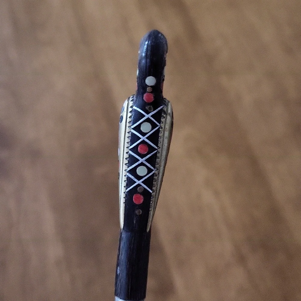 Vintage Haddad Jezzine Carved Phoenix Bird Handle Spoon